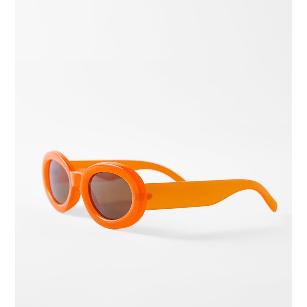 Zara Solid Color Frames Sunglasses - image 4